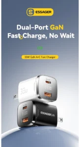 Essager GaN 33W Digital Display Charger