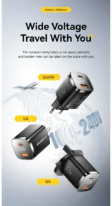 Essager GaN 33W Digital Display Charger