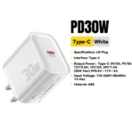 Essager 30W Charger with Cable