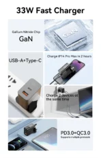 Essager 33W GaN USB-C Fast Charger - Image 7