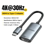 Essager Type C to HDMI Convertor - Image 2