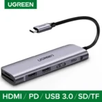 UGREEN USB C Hub 6 in 1 with HDMI - Image 2