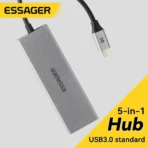 Essager 5-in-1 Type-C Multifunctional Hub