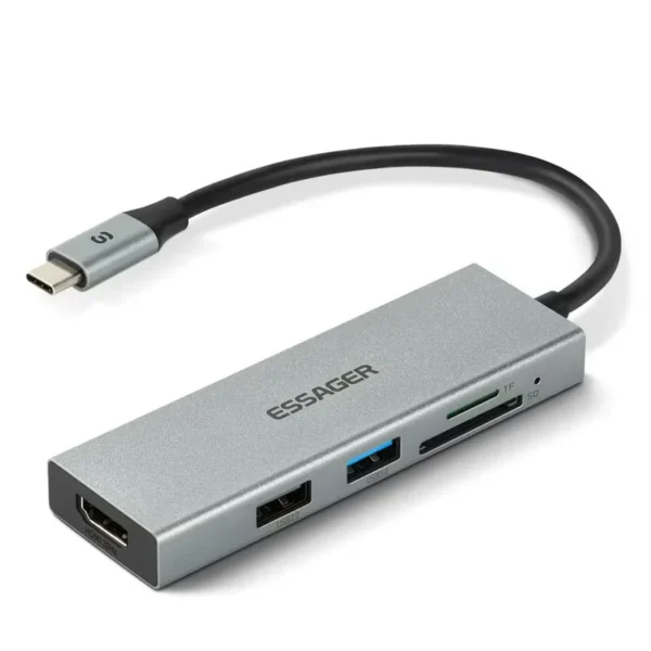 Essager 5-in-1 Type-C Multifunctional Hub